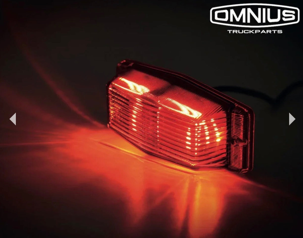 Omnius double burner rød linse