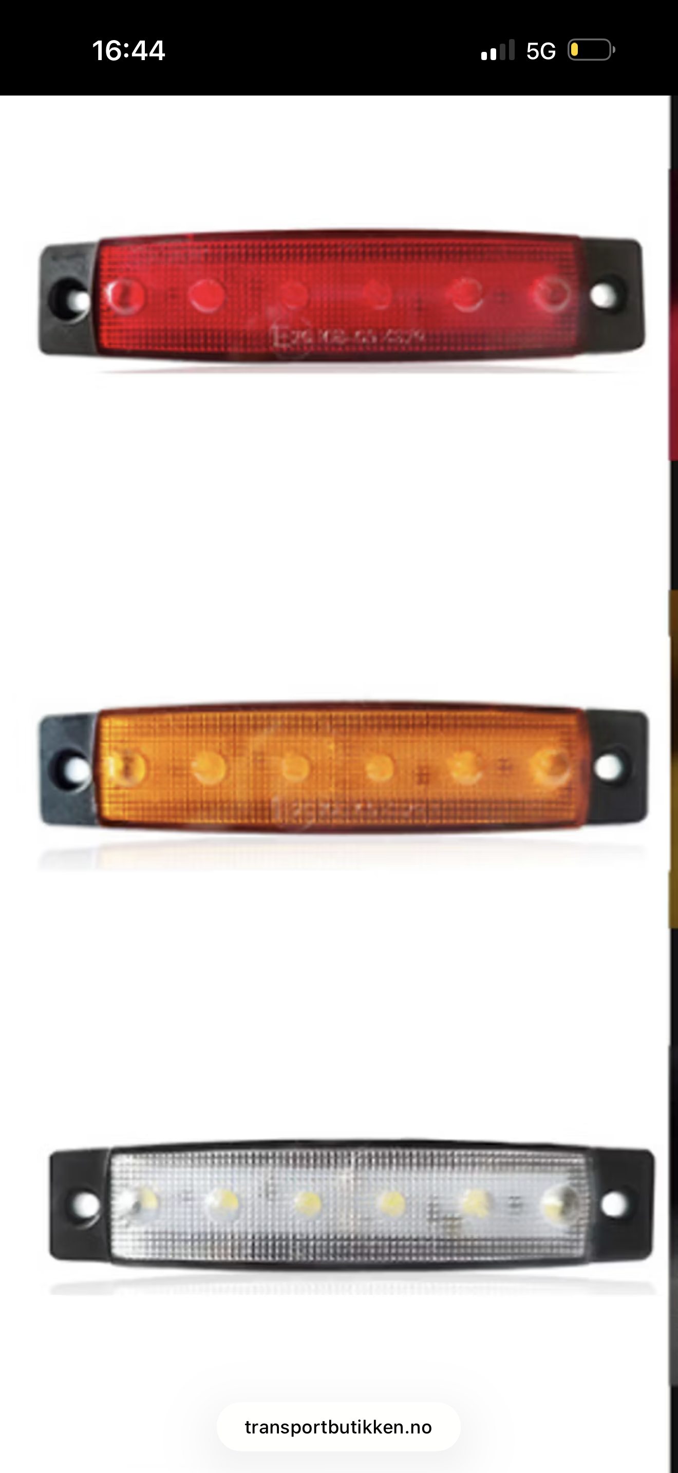 ERMAX MARKER LIGHT - SLIM ORANGE