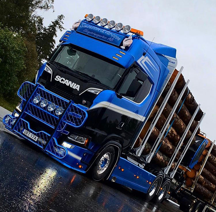 Underspoiler passer Scania NG Lav støtfanger type 2