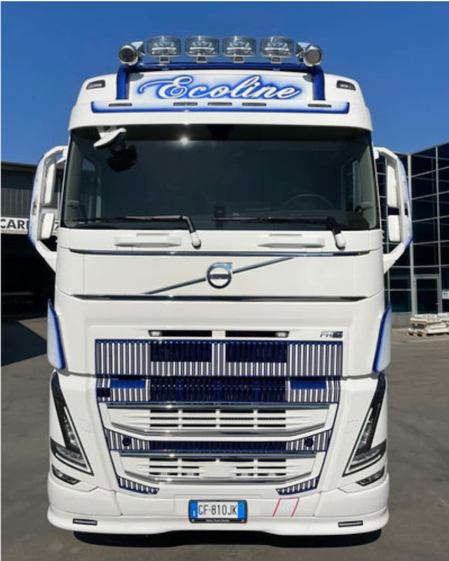 Underspoiler passer Volvo 4/5