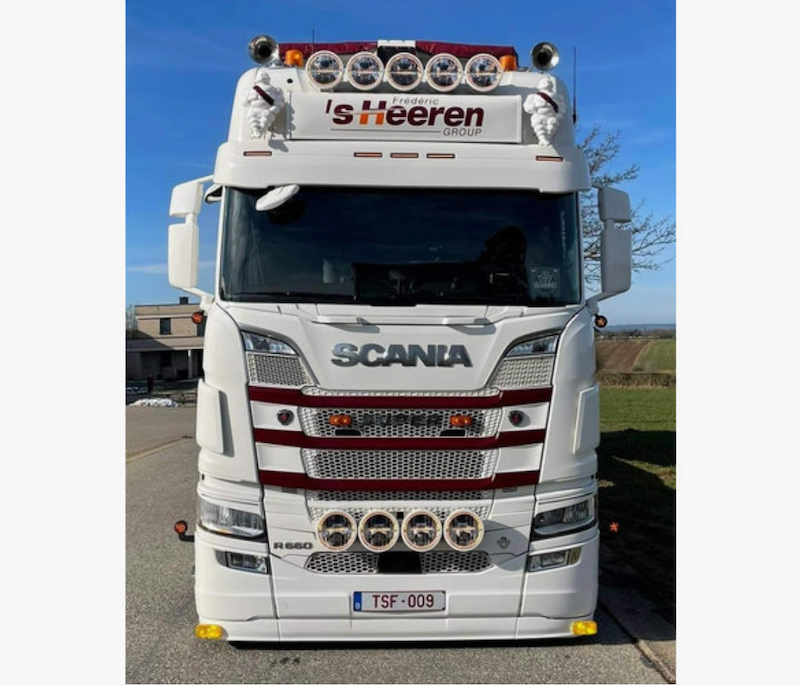 Underspoiler passer Scania NG Lav støtfanger Type 5