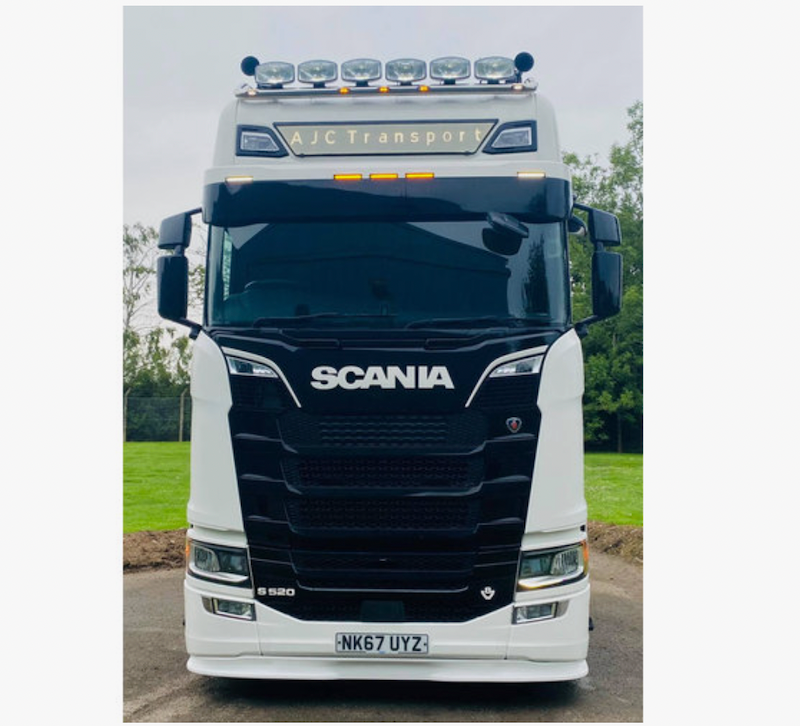 Underspoiler passer Scania NG Normal støtfanger Type 8