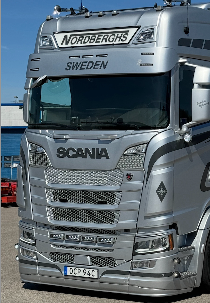 Underspoiler passer Scania NG Normal støtfanger Type 4